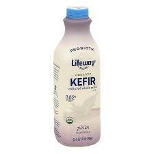 kefir picture of a bottle of kefir