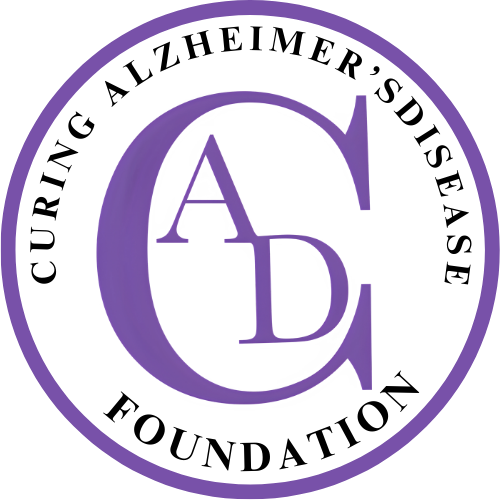 the curing alzheimer's disease foundation logo